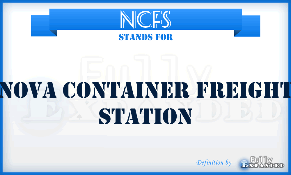NCFS - Nova Container Freight Station