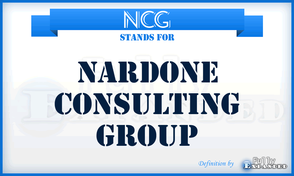 NCG - Nardone Consulting Group
