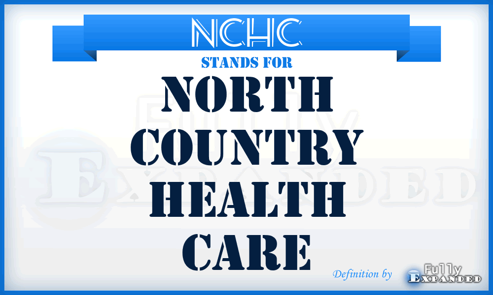 NCHC - North Country Health Care