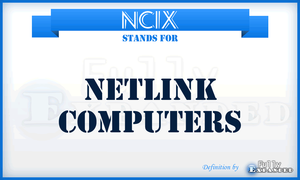 NCIX - Netlink Computers