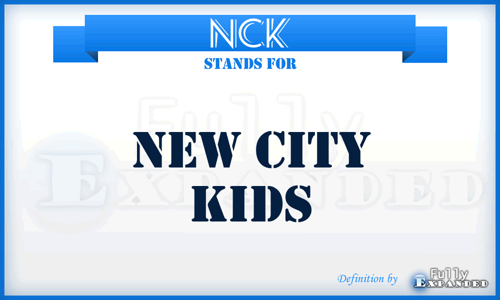 NCK - New City Kids