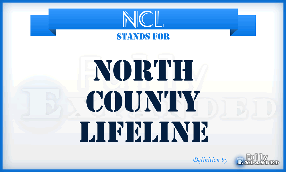 NCL - North County Lifeline
