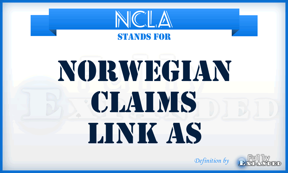 NCLA - Norwegian Claims Link As
