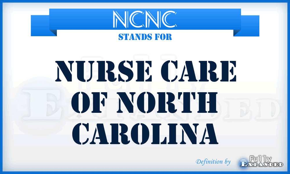 NCNC - Nurse Care of North Carolina