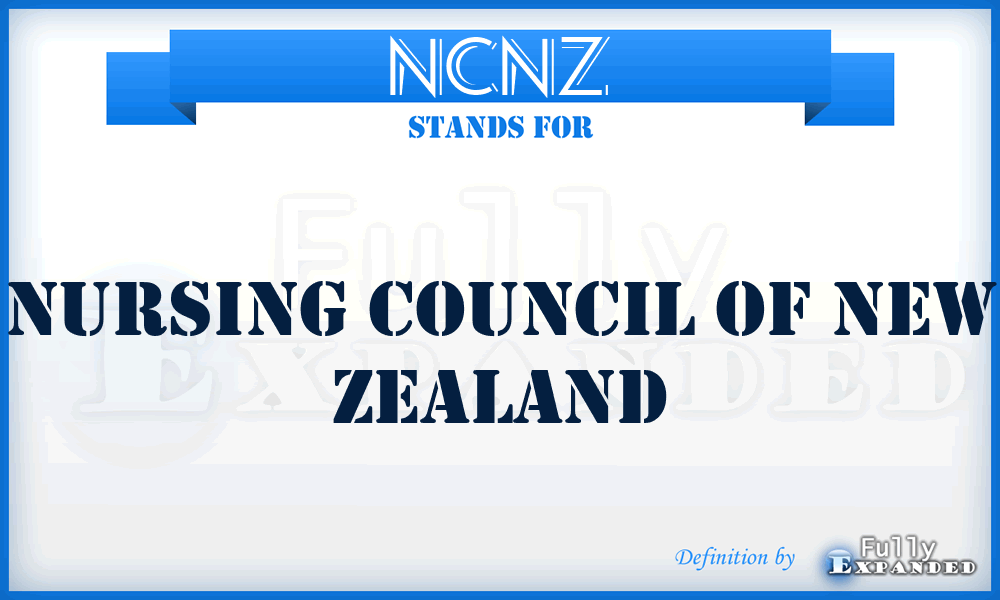 NCNZ - Nursing Council of New Zealand