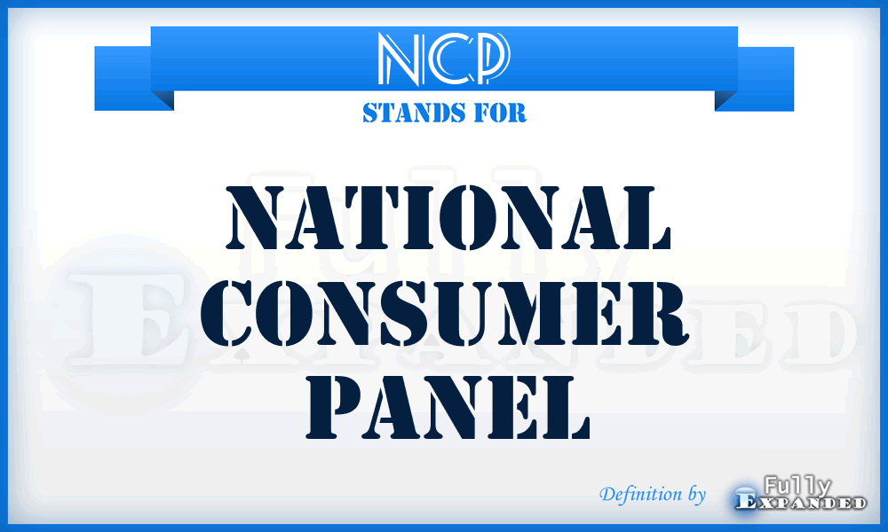 NCP - National Consumer Panel