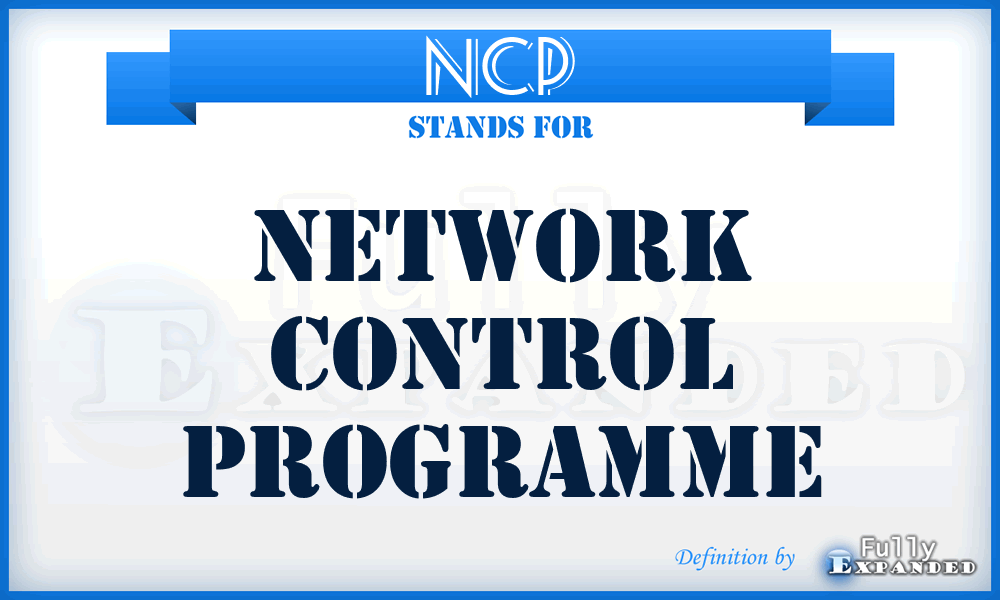 NCP - Network Control Programme
