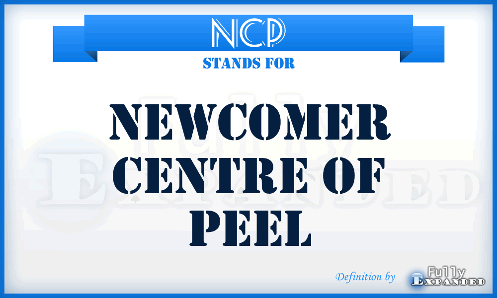 NCP - Newcomer Centre of Peel