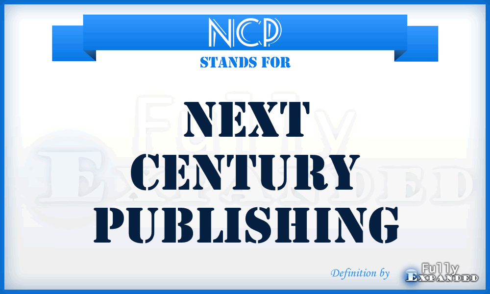 NCP - Next Century Publishing