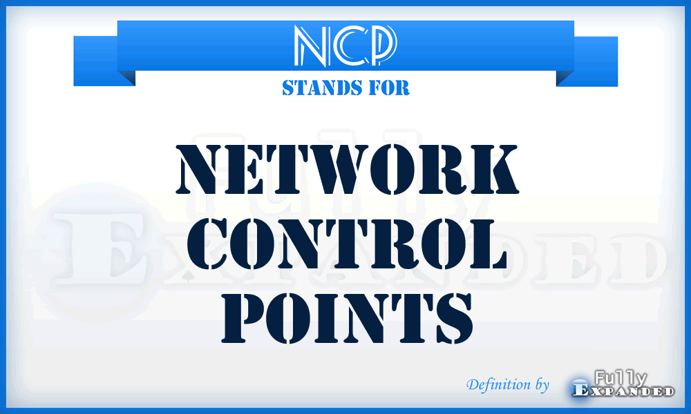 NCP - network control points