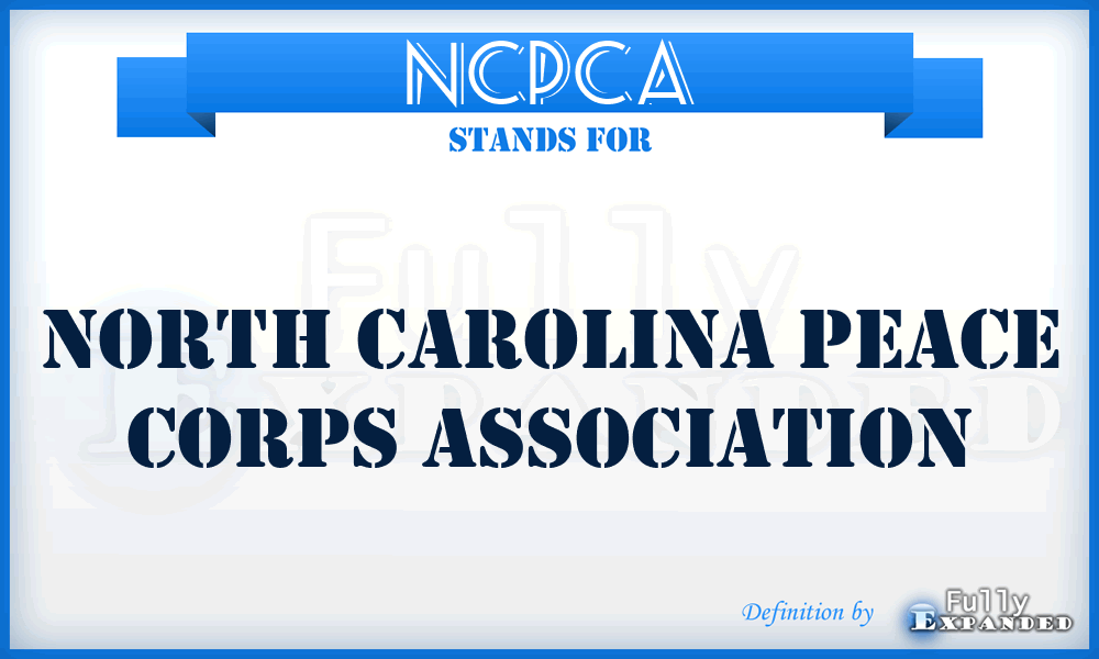 NCPCA - North Carolina Peace Corps Association