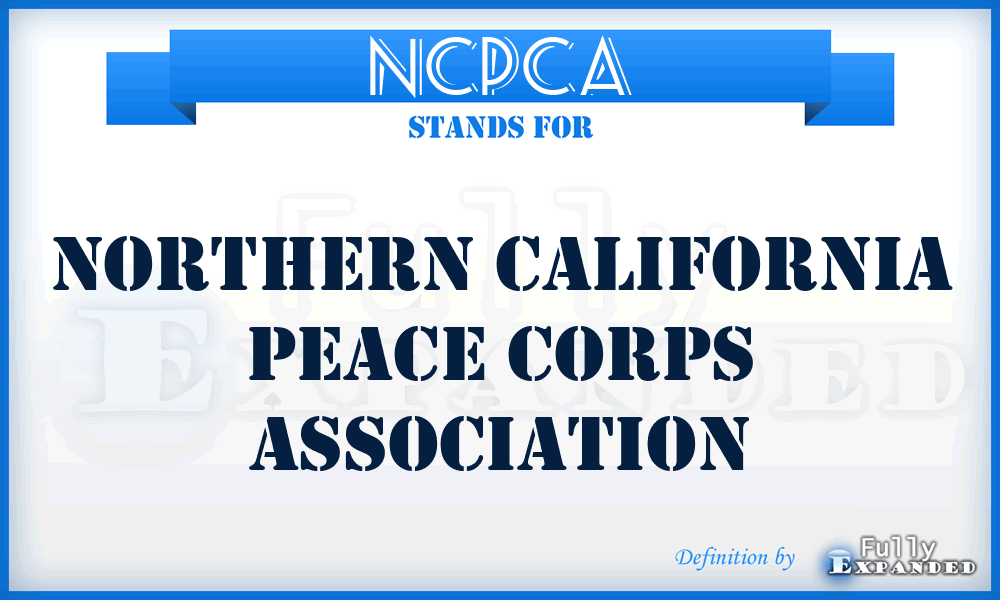 NCPCA - Northern California Peace Corps Association