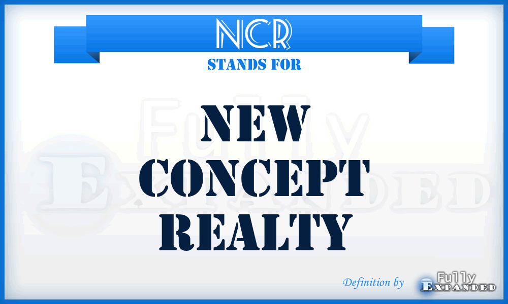 NCR - New Concept Realty