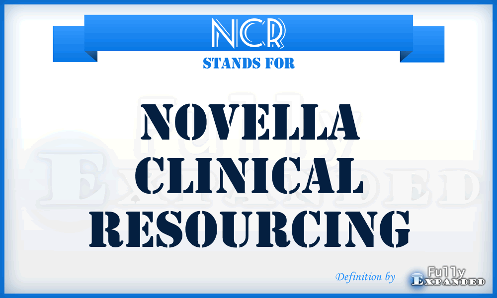 NCR - Novella Clinical Resourcing