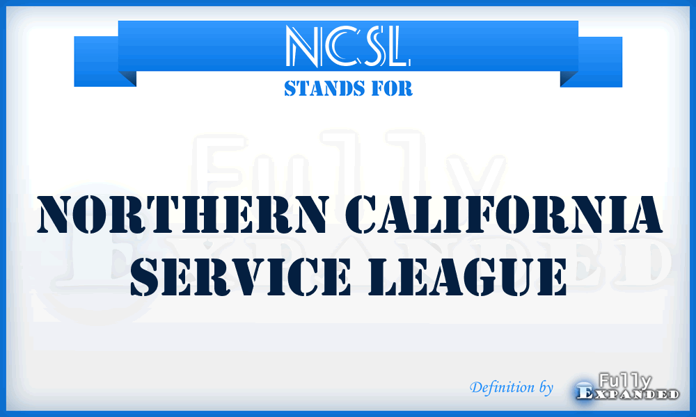 NCSL - Northern California Service League
