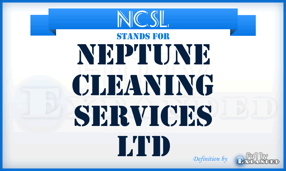 NCSL - Neptune Cleaning Services Ltd