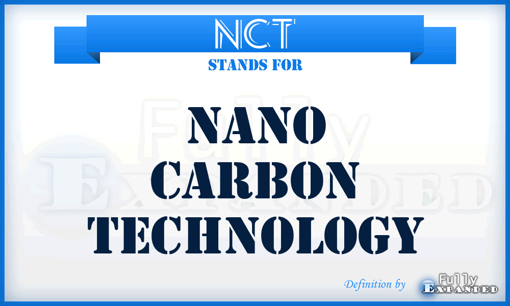 NCT - Nano Carbon Technology