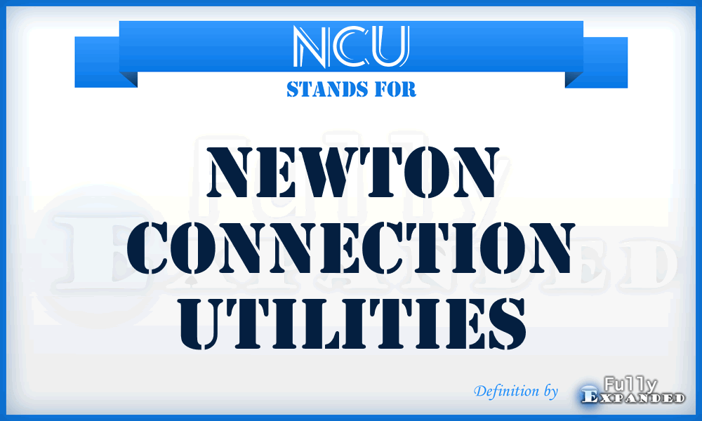NCU - Newton Connection Utilities