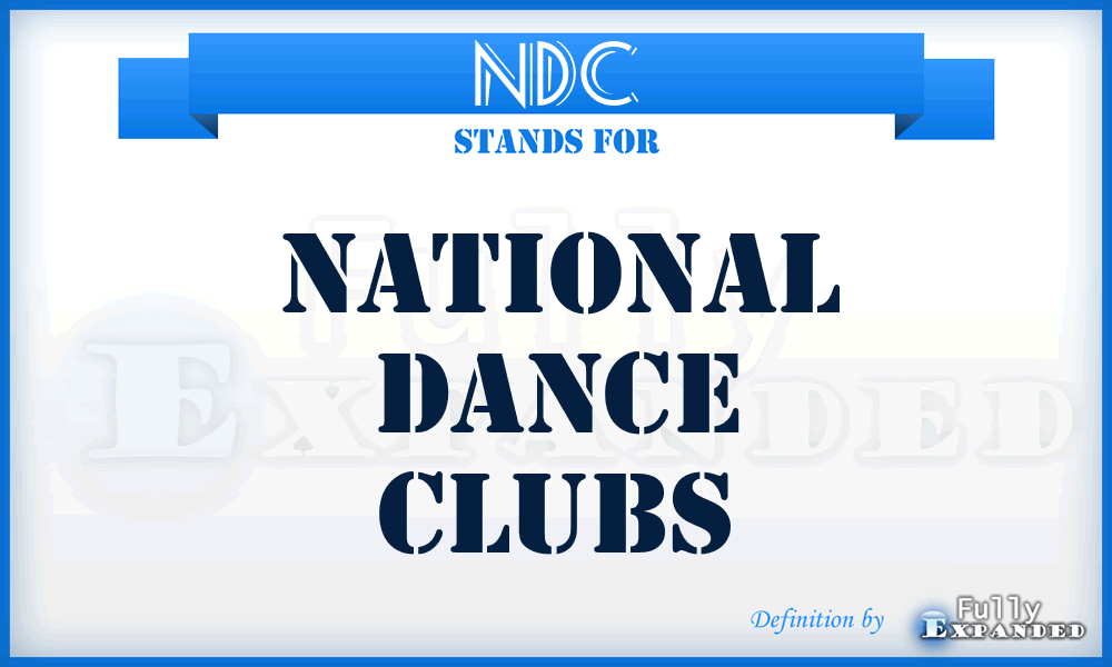 NDC - National Dance Clubs
