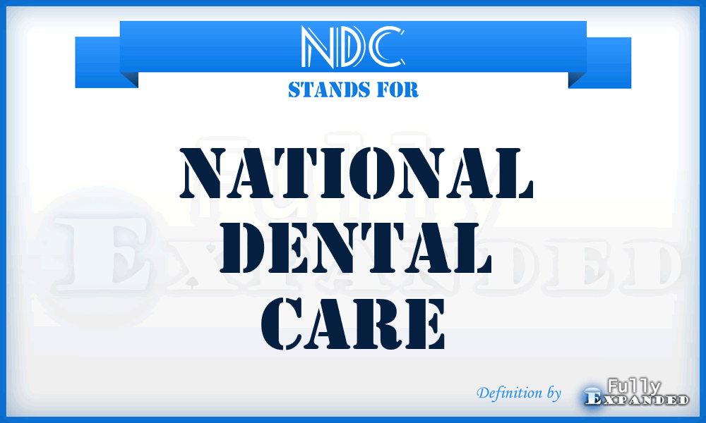 NDC - National Dental Care