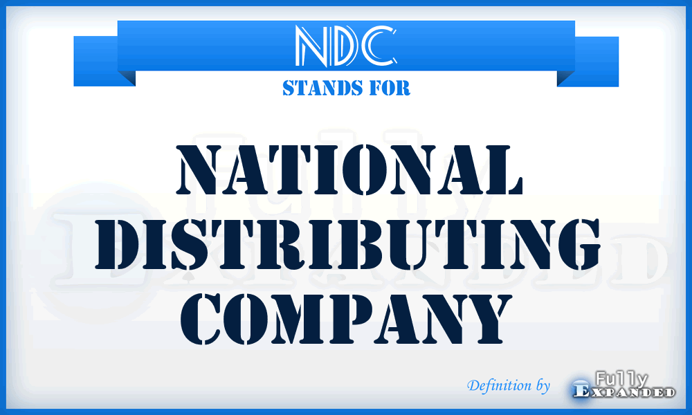 NDC - National Distributing Company