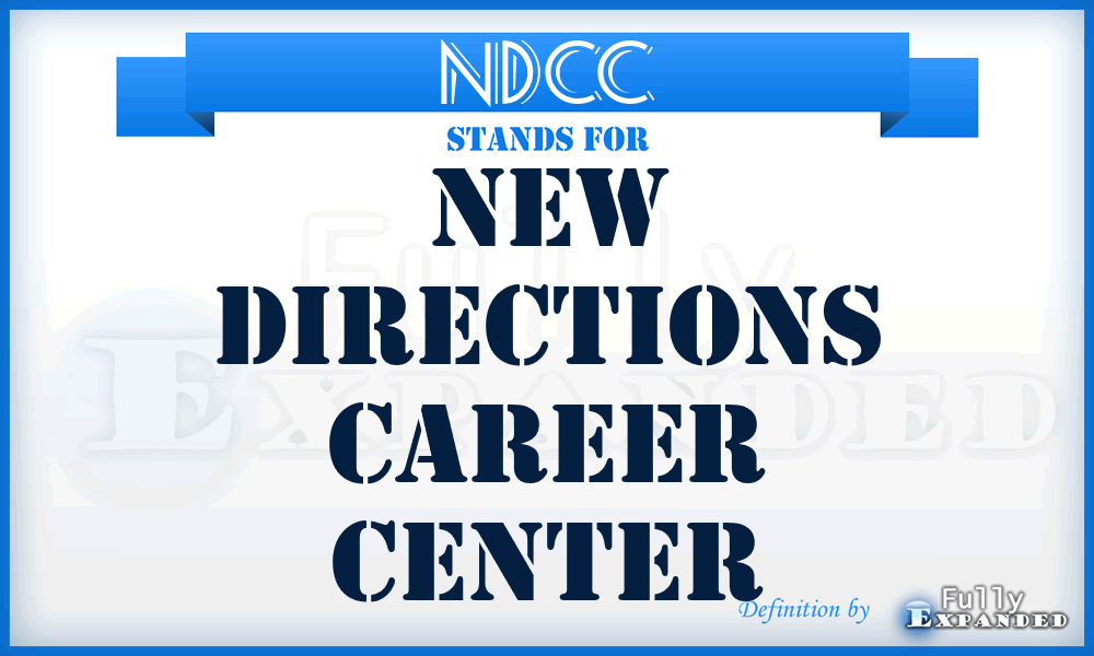NDCC - New Directions Career Center