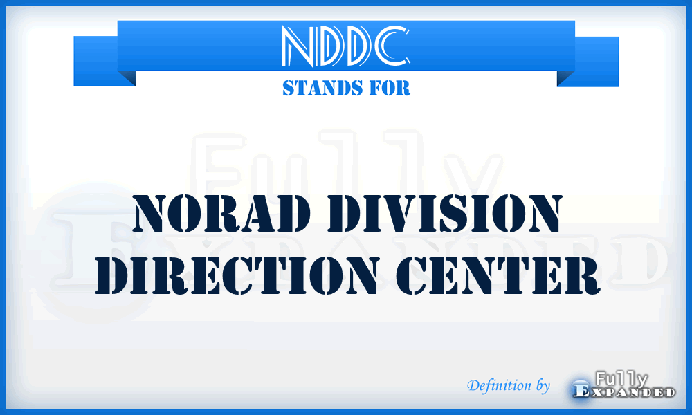 NDDC - NORAD Division Direction Center