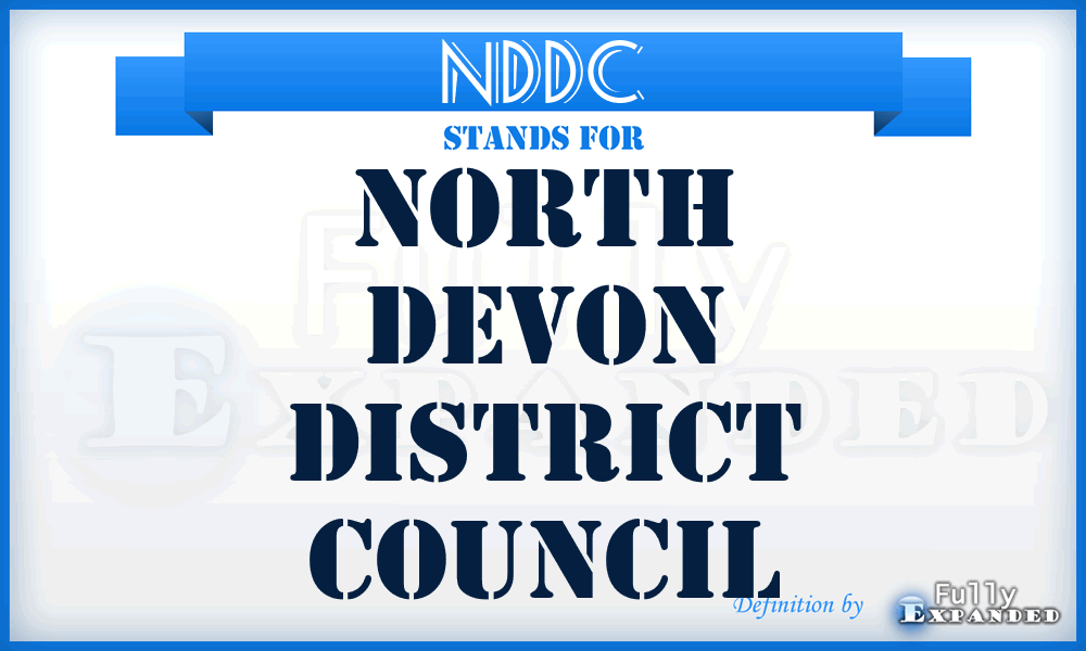 NDDC - North Devon District Council