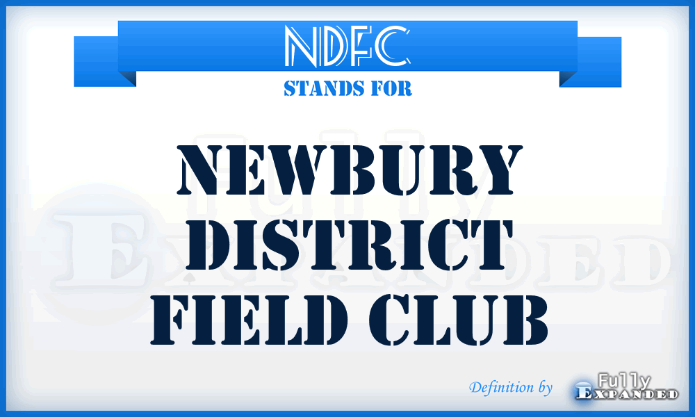 NDFC - Newbury District Field Club