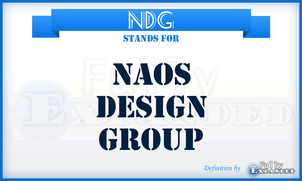 NDG - Naos Design Group