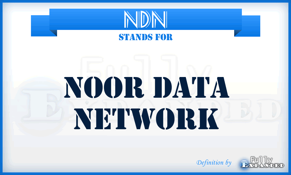 NDN - Noor Data Network