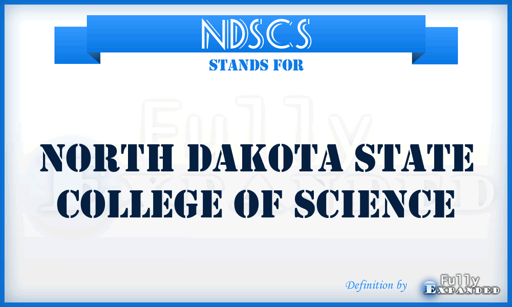 NDSCS - North Dakota State College of Science