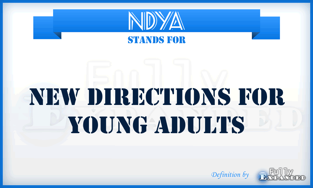 NDYA - New Directions for Young Adults