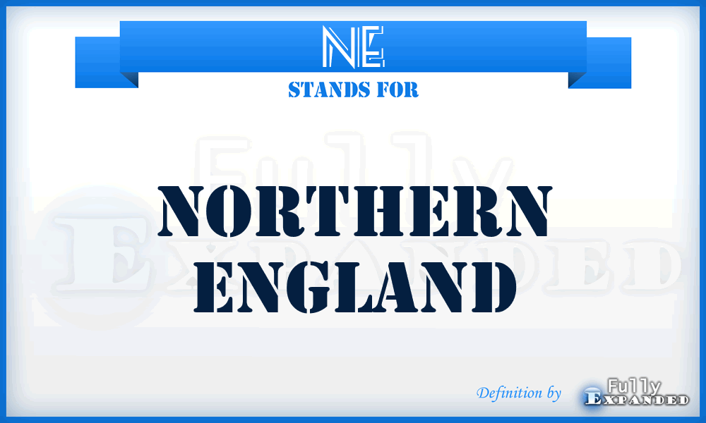 NE - Northern England