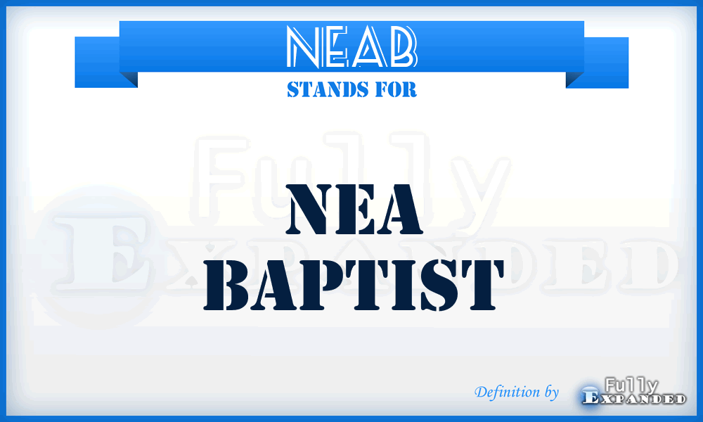 NEAB - NEA Baptist