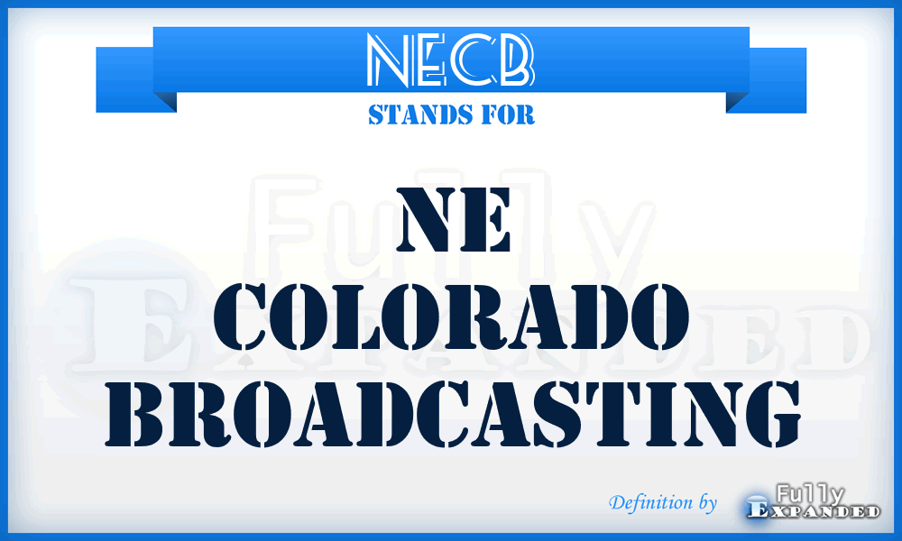 NECB - NE Colorado Broadcasting
