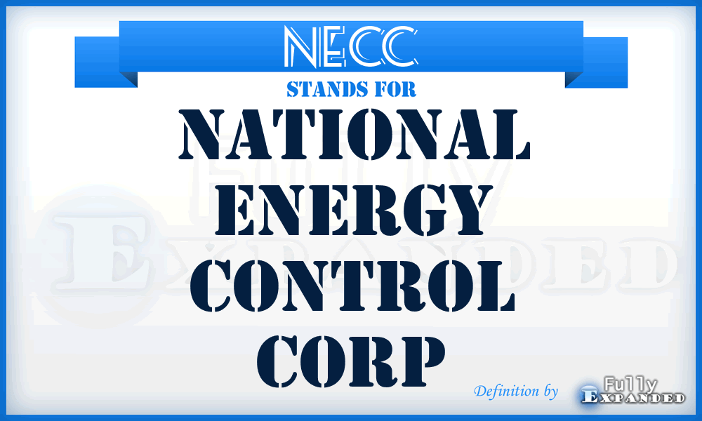 NECC - National Energy Control Corp