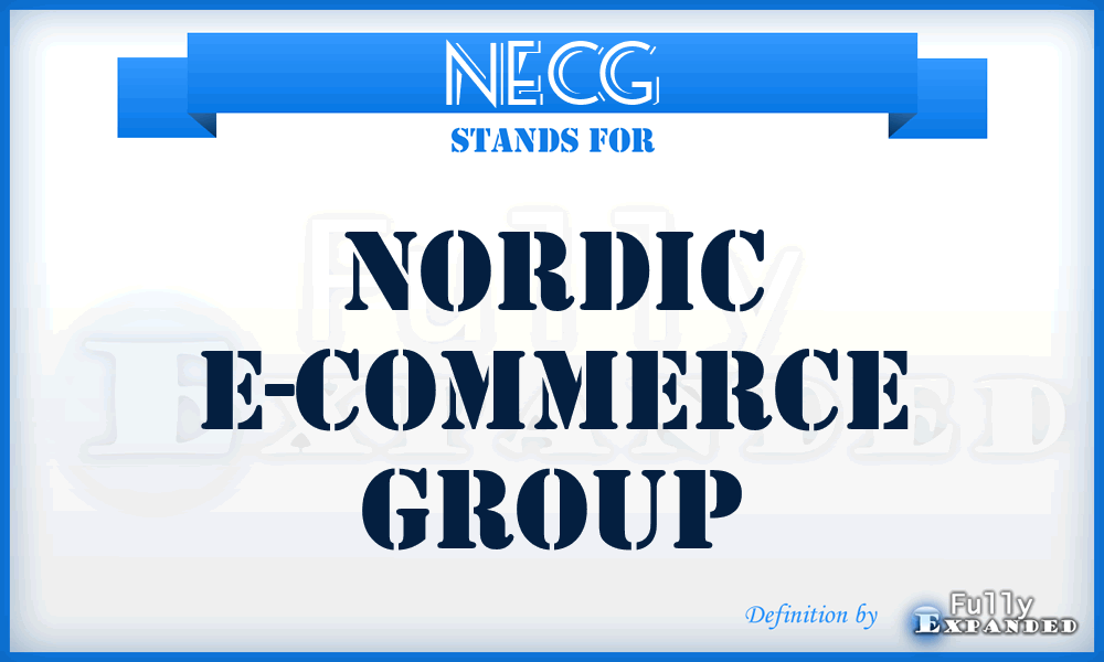 NECG - Nordic E-Commerce Group