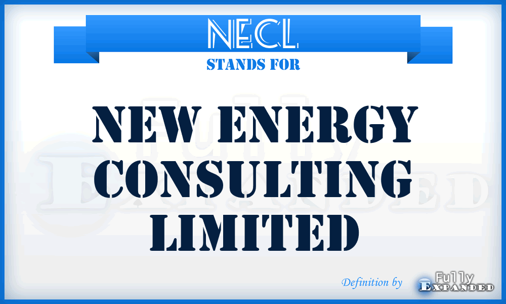 NECL - New Energy Consulting Limited