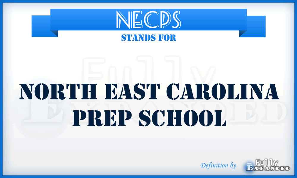 NECPS - North East Carolina Prep School