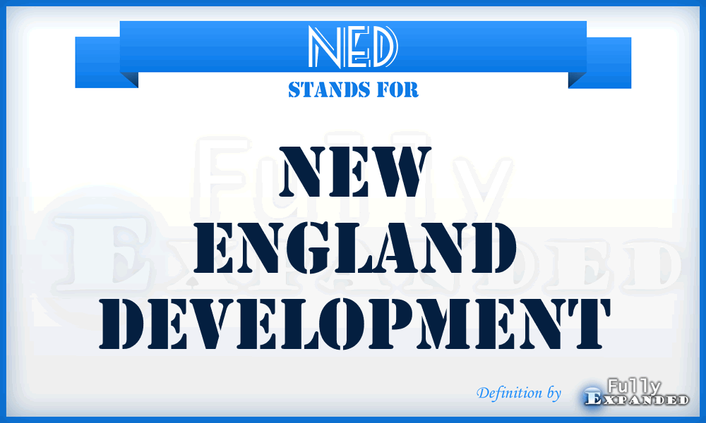NED - New England Development