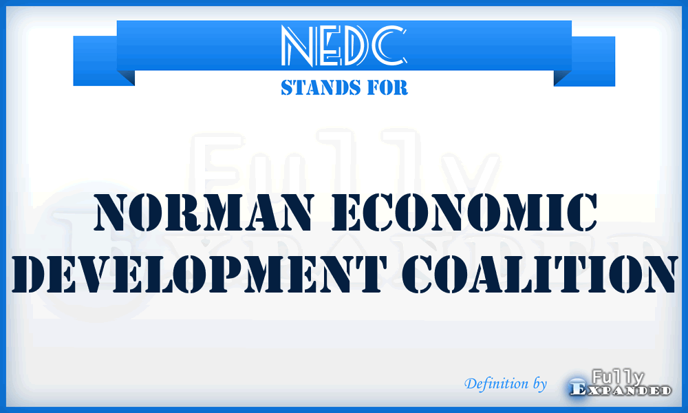 NEDC - Norman Economic Development Coalition