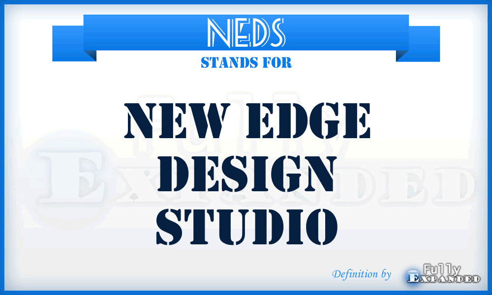 NEDS - New Edge Design Studio