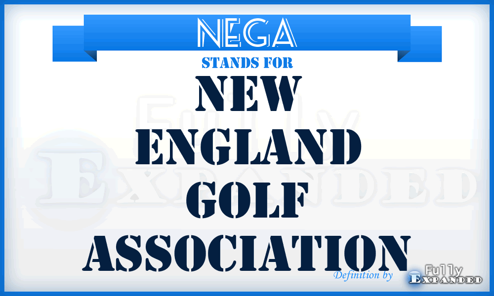 NEGA - New England Golf Association