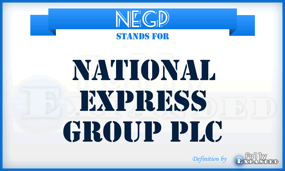 NEGP - National Express Group PLC