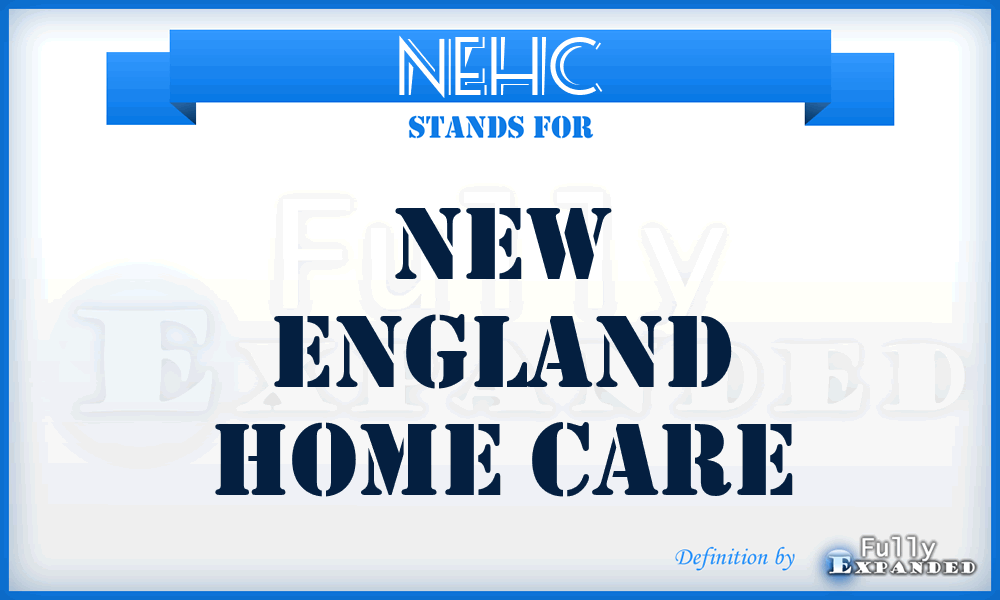 NEHC - New England Home Care