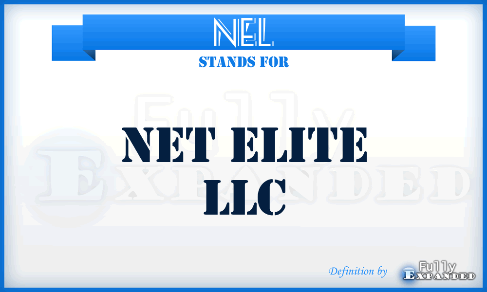 NEL - Net Elite LLC