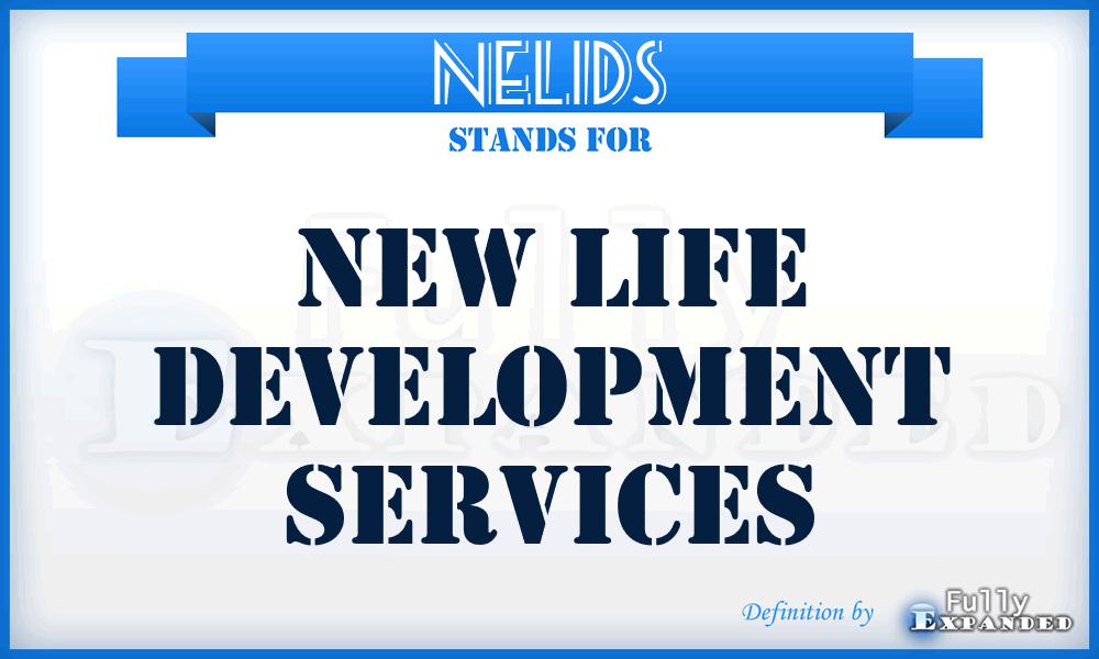 NELIDS - New Life Development Services