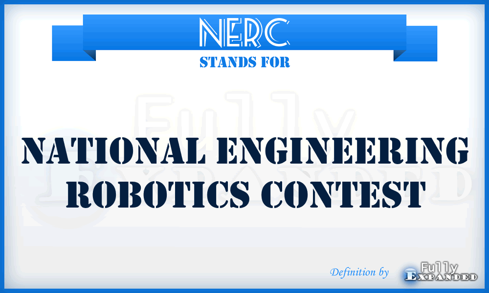 NERC - National Engineering Robotics Contest