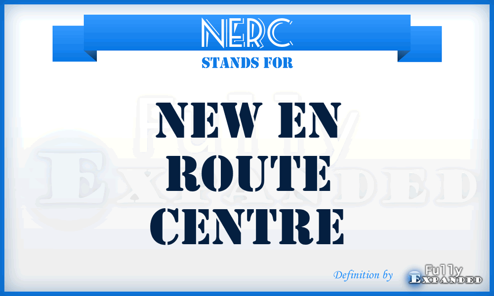 NERC - New En Route Centre
